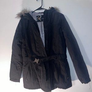 Womens Black Winter Coat